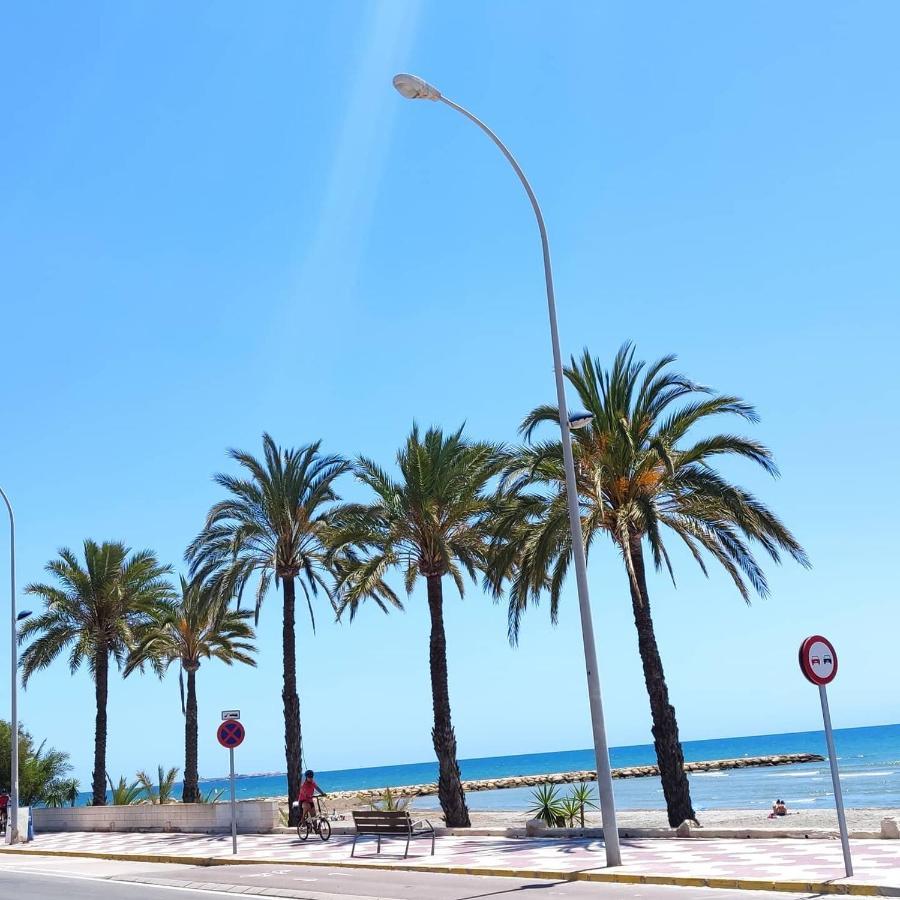 Beautiful Flat With Sea View And Sound Of The Surf Apartment Santa Pola Exterior photo