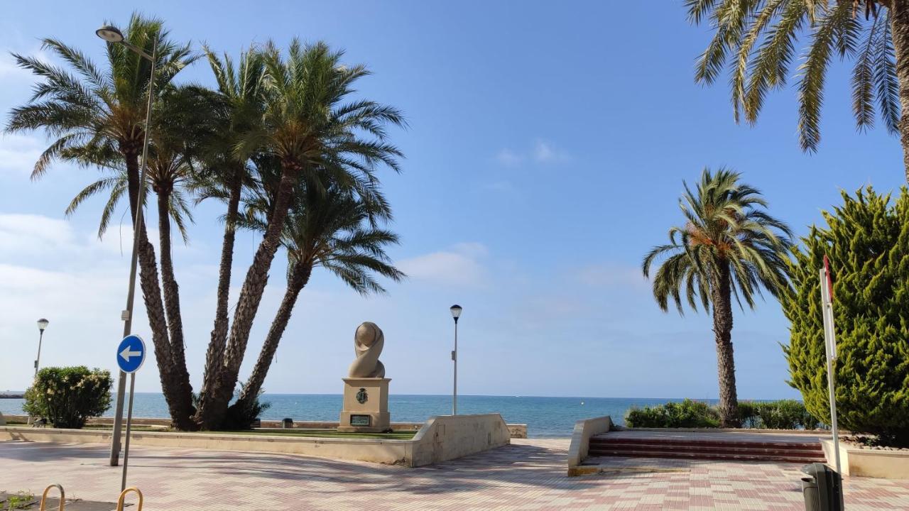 Beautiful Flat With Sea View And Sound Of The Surf Apartment Santa Pola Exterior photo
