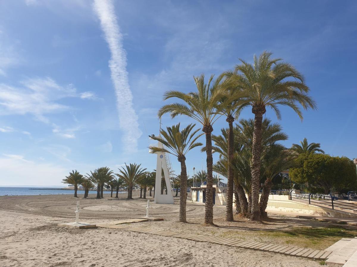 Beautiful Flat With Sea View And Sound Of The Surf Apartment Santa Pola Exterior photo